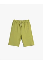 Koton Tie Waist Shorts Basic Pocket Cotton Cotton