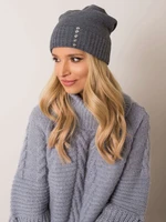 RUE PARIS Dark gray hat