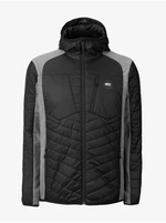 Grey-Black Men's Hooded Jacket Picture