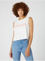 White Women's Tank Top Wrangler - Women