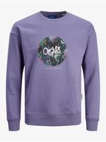 Purple Jack & Jones Silver Boys' Sweatshirt