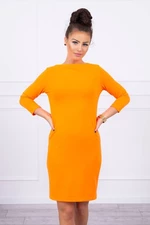 Classic orange neon dress