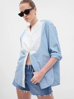 White-blue women's shirt GAP