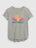 GAP Kids T-shirt Optimist - Girls