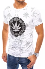 White men's T-shirt Dstreet