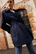 Sorbe X DeFacto Regular Fit Belted Trench Coat