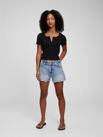 GAP Teen Denim Shorts Low stride Washwell - Girls