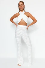 Trendyol Knitted Ecru Trousers