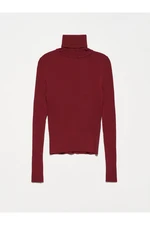 Dilvin Turtleneck Corduroy Basic Sweater