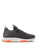 Slazenger Agenda Sneaker Mens Shoes Dark Grey / Orange