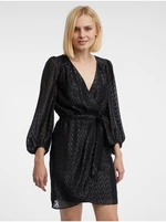 Orsay Black Ladies Patterned Dress - Women