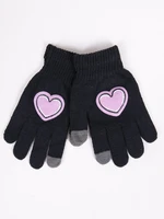 Yoclub Kids's Gloves RED-0108G-AA5E-001