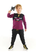 Denokids Lightning Lightning Mask Boy T-shirt Pants Suit