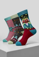 Christmas Socks Christmas nutcracker - 3-Pack multicolor