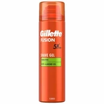 Gillette Gél na holenie Fusion Sensitive Almond Oil (Shave Gel) 200 ml