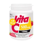 Vitabalans Vita-C 500 mg + Zinc + D3 150 žvýkacích tablet