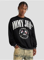 Black Mens Sweatshirt Tommy Jeans - Men