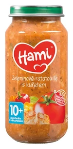 HAMI Príkrm Zeleninové ratatouille s kuraťom 250 g