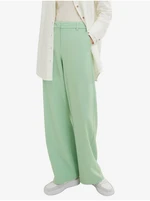 Light green women's wide trousers Tom Tailor - Women's