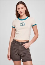 Women's Stretch Jersey Cropped Tee softseagrass/watergreen