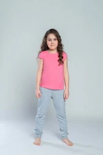 Tola Girls' T-Shirt with Short Sleeves - Pink