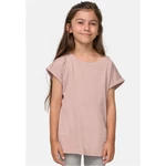 Girls' organic T-shirt with extended shoulder dukrose