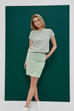 Lyocell skirt - green