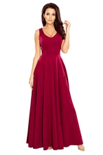 Long dress with a Numoco neckline