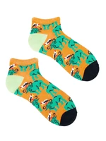 Yoclub Unisex's Ankle Funny Cotton Socks Patterns Colours SKS-0086U-B200