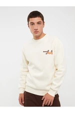 LC Waikiki Crew Neck Long Sleeve Printed Men's Sweatshirt