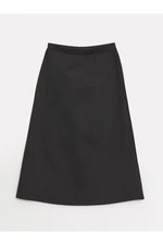 LC Waikiki Women's Elastic Waist Straight Skirt