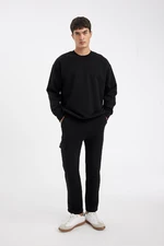 DEFACTO Slim Fit Slim Fit Cargo Pocket Straight Leg Sweatpants