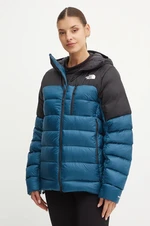 Péřová sportovní bunda The North Face Kalix tyrkysová barva, NF0A88SJ1NO1