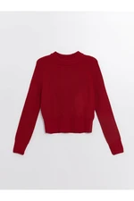 LC Waikiki Crew Neck Plain Long Sleeve Women's Knitwear Sweater