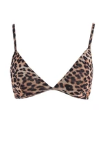 DEFACTO Fall in Love Leopard Print Comfort Padless Bra