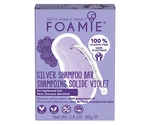 Tuhý šampón pre blond a zosvetlené vlasy Foamie Shampoo Bar Silver Linings - 80 g + darček zadarmo