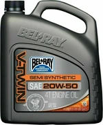 Bel-Ray V-Twin Semi-Synthetic 20W-50 4L Huile moteur