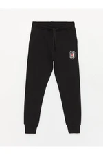 LC Waikiki Boys' Elastic Waist Beşiktaş Printed Jogger Sweatpants