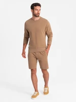 Ombre Men's sweatshirt set sweatshirt + shorts