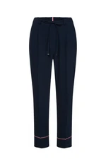 Tommy Hilfiger Trousers - PALOMA PULLON PANT dark blue