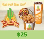 TacoTime® $25 Gift Card US