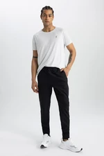 DEFACTO Fit Slim Fit Double Pocket Zippered Woven Jogger Sweatpants