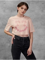 Apricot Women's Cropped T-Shirt Diesel - Women