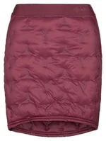 Women's insulated skirt Kilpi LIAN-W dark red