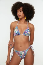 Dolna część bikini Trendyol Floral patterned