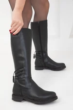 Soho Black Women's Boots 18341