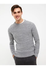 LC Waikiki Crew Neck Long Sleeve Men's Knitwear Sweater