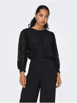 Black Women's Lace Blouse ONLY Yrsa - Women