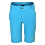 Children's softshell shorts ALPINE PRO COLO neon atomic blue