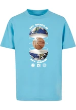 Children's T-shirt Ballin World blue